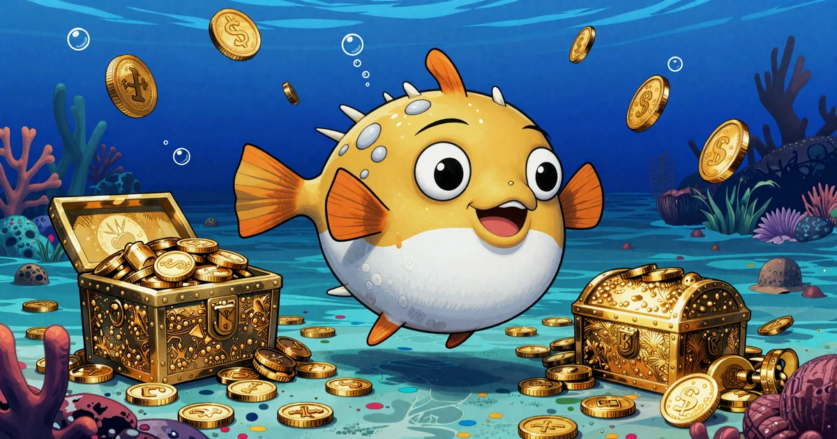 Bunte Comic-Slot-Automaten mit Unterwasser-Motiven und Goldm&uuml;nzen